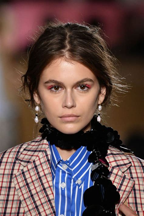 kaia gerber prada resort 2019|Model Kaia Jordan Gerber walks the runway during the Prada .